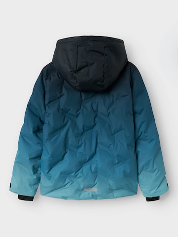 NAME IT - Chaqueta funcional 'NKMMOUNTAIN05' en azul