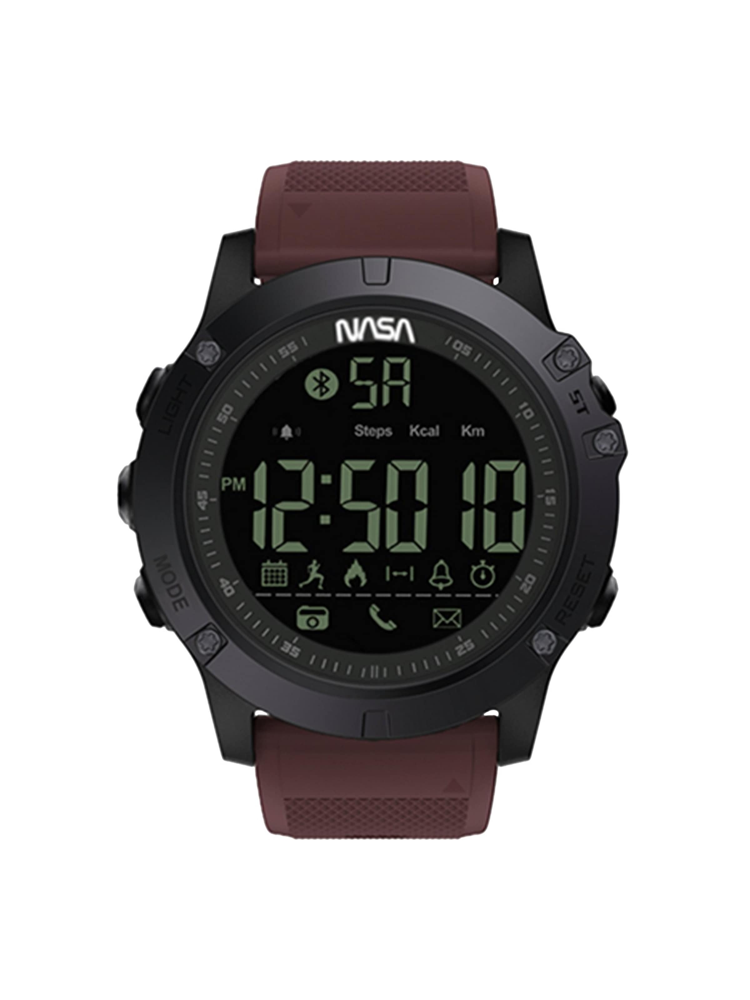 NASA Digital watch 'Statement' in Brown: front