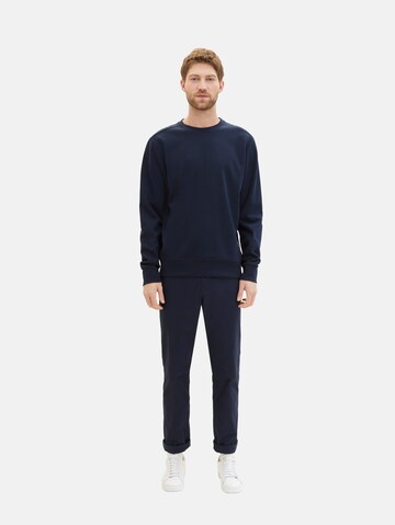 Sweat-shirt TOM TAILOR en bleu