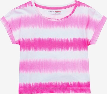 T-Shirt MINOTI en rose : devant