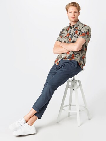 Lindbergh Regular fit Ing 'Palm Leaf' - zöld