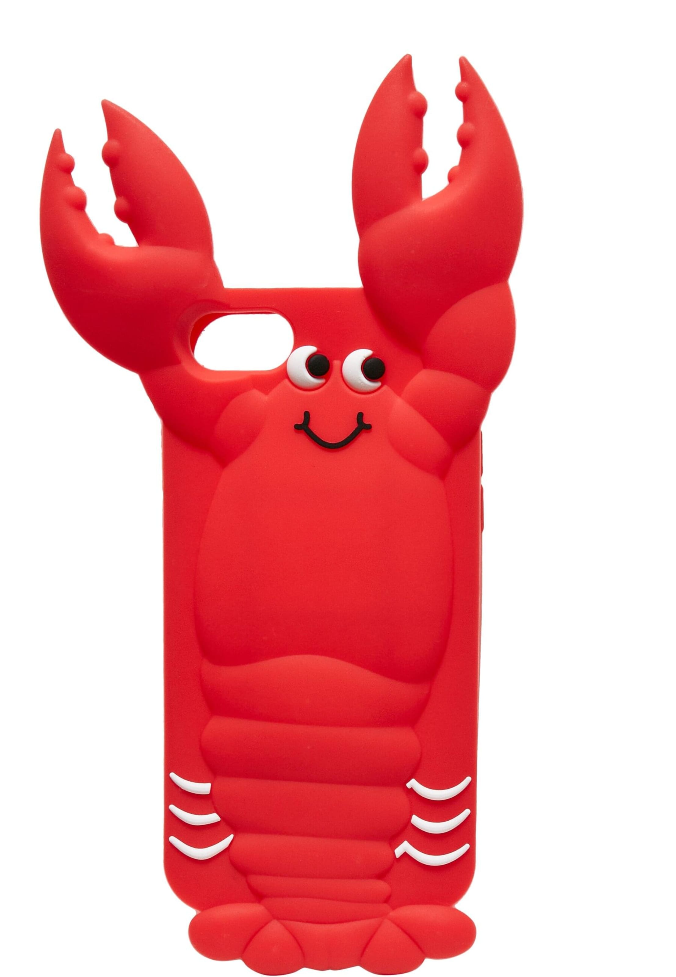 Mister Tee Θήκη κινητού τηλεφώνου σε κόκκινο: μπροστά