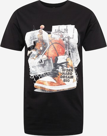 Mister Tee T-Shirt in Schwarz: Vorderseite