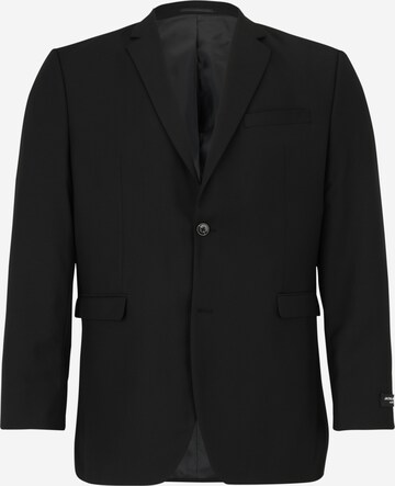 Jack & Jones Plus - Ajuste estrecho Chaqueta saco 'SOLARIS' en negro: frente