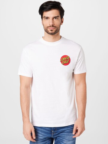 Santa Cruz Shirt in White: front