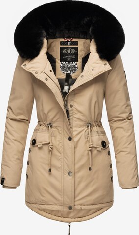 NAVAHOO Winterparka 'Sweety Deluxe' in Beige