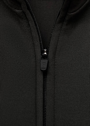 MANGO MAN Zip-Up Hoodie 'Hugo' in Grey