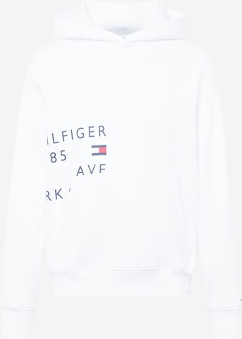 Sweat-shirt TOMMY HILFIGER en blanc : devant