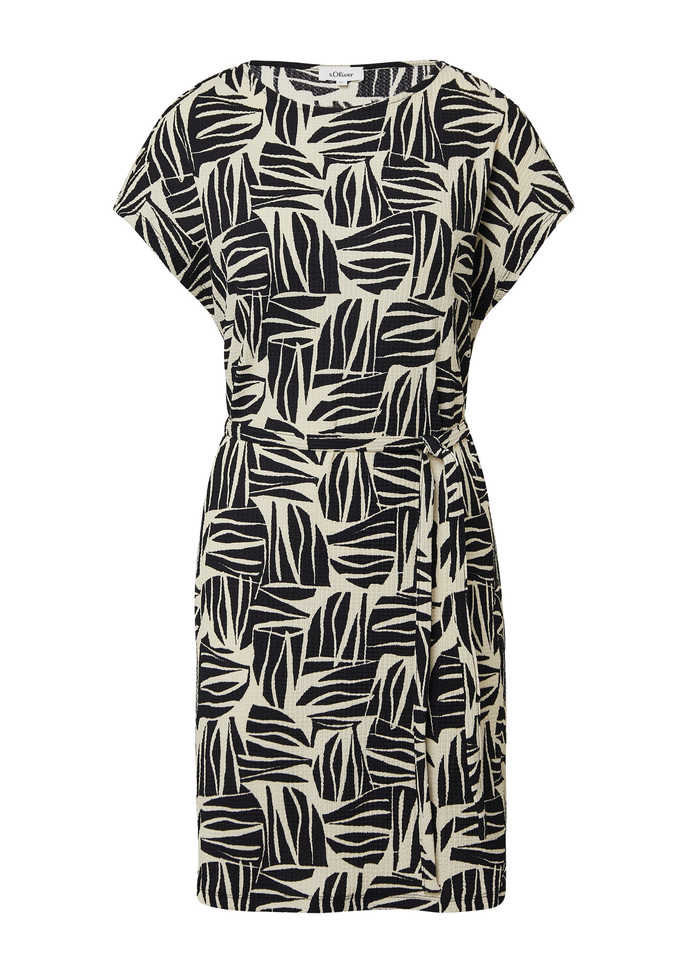 s.Oliver Jurk in Zwart: voorkant