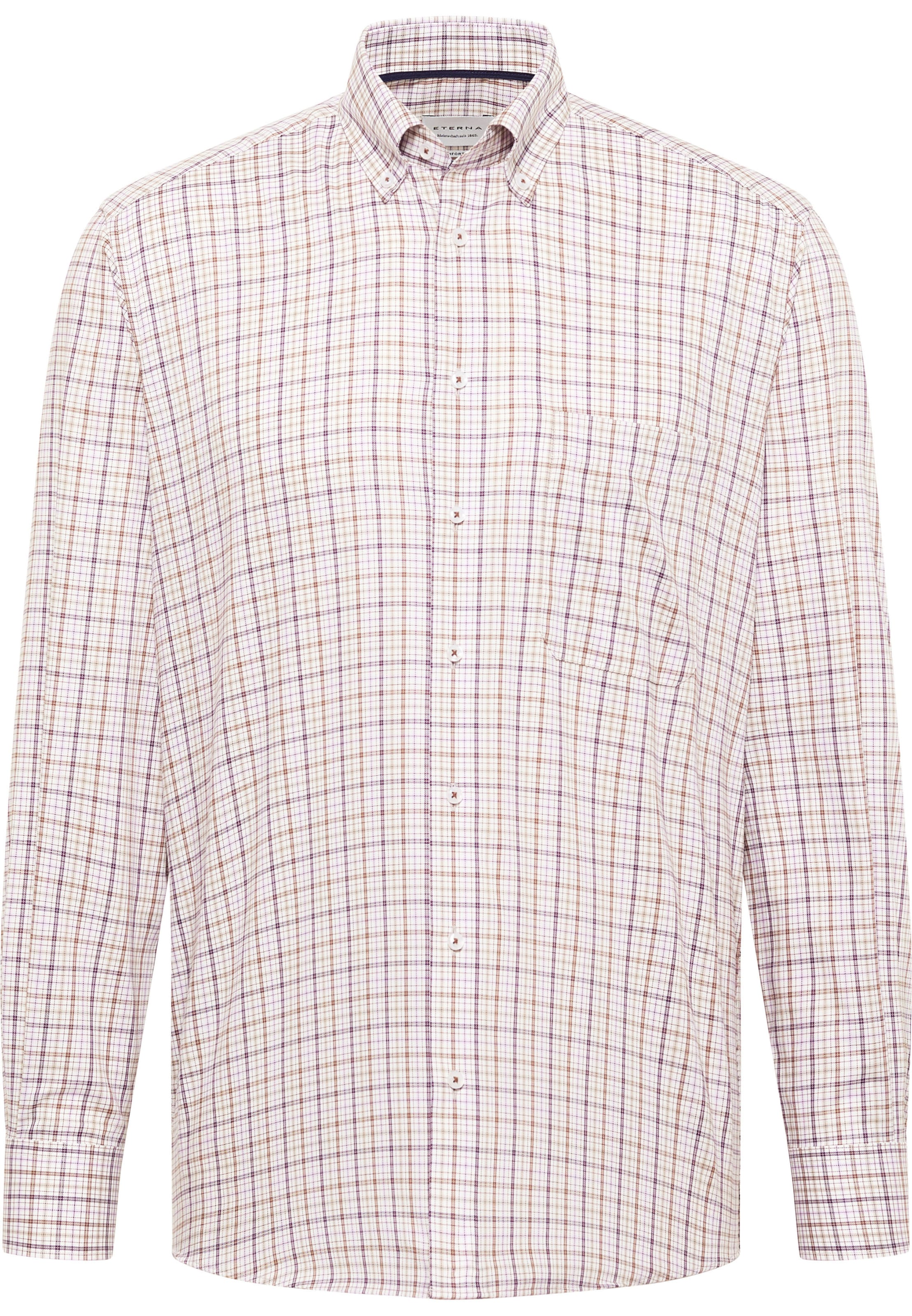 ETERNA Button Up Shirt in Brown, Item view