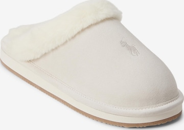 Pantoufle 'KAYLEIGH' Polo Ralph Lauren en beige : devant
