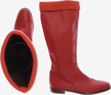 Marc Cain Dress Boots in 40 in Red: front