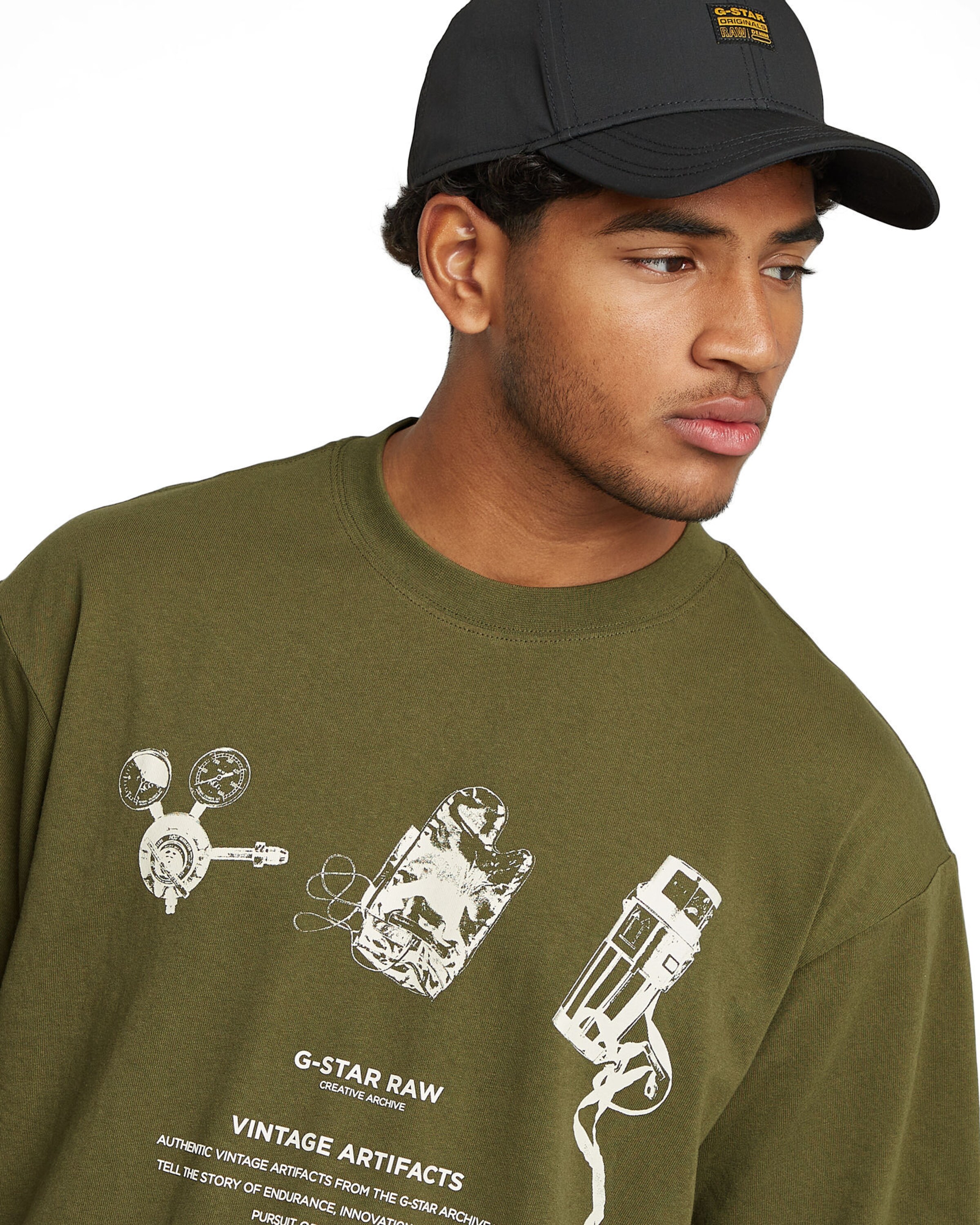 G-STAR Shirt 'Archive' in Green