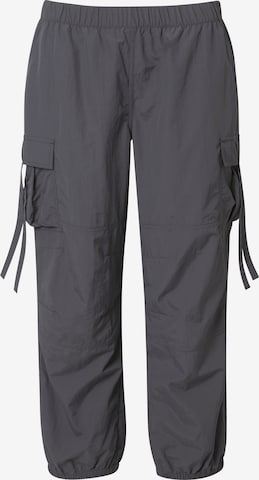 Ulla Popken Cargohose in Grau: Vorderseite