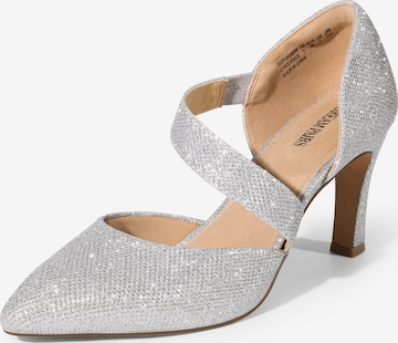 Dream Pairs Pumps in Silver: front
