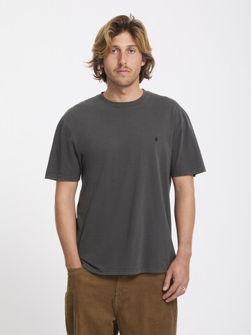 Volcom T-Shirt 'Solid Stone' in Grau: Vorderseite
