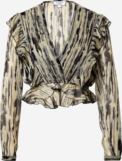 LeGer by Lena Gercke Bluse 'Georgia' i lysegrøn / sort, Produktvisning