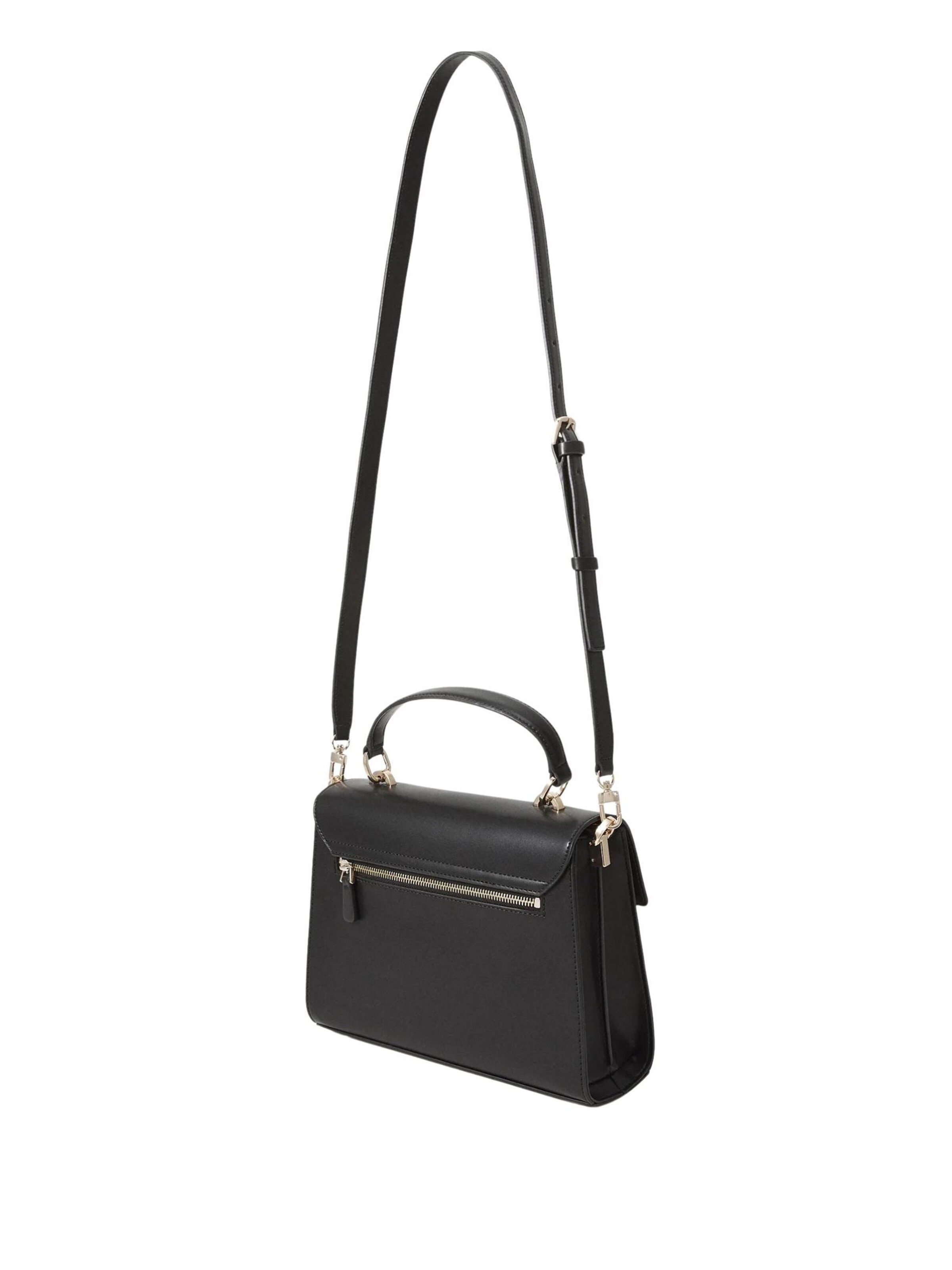 GUESS Válltáska 'Guess Sac Bandoulière Eco Mietta Sml Socie Black' - fekete