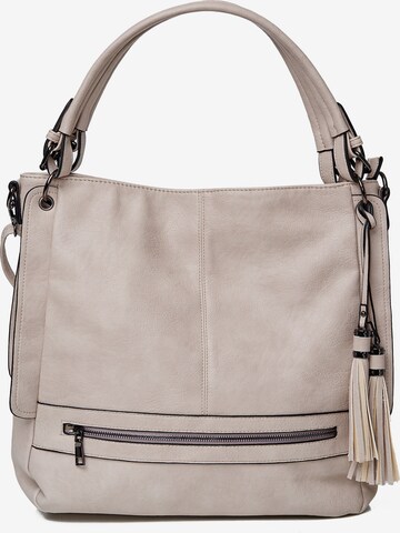 HARPA Shopper in Beige: front