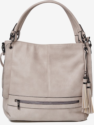 HARPA Shopper in Beige: front