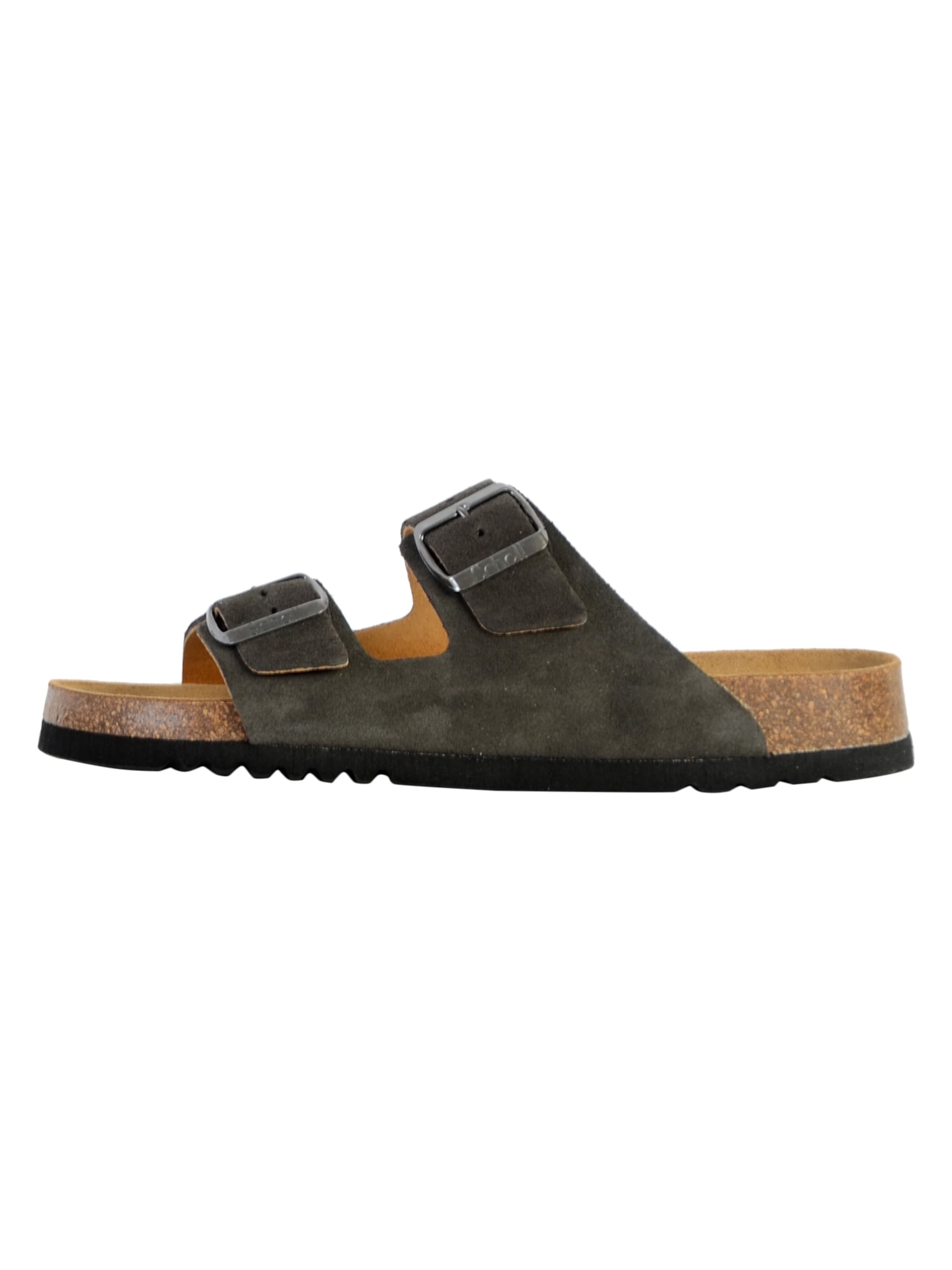 SCHOLL Mules 'Lederpantoletten Julien' in Grey: front