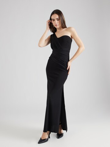 Sistaglam Βραδινό φόρεμα 'ILEKTRA' σε μαύρο: μπροστά