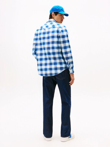 Coupe regular Chemise Tommy Jeans en mélange de couleurs