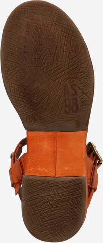 A.S.98 T-Bar Sandals 'Seoul' in Orange