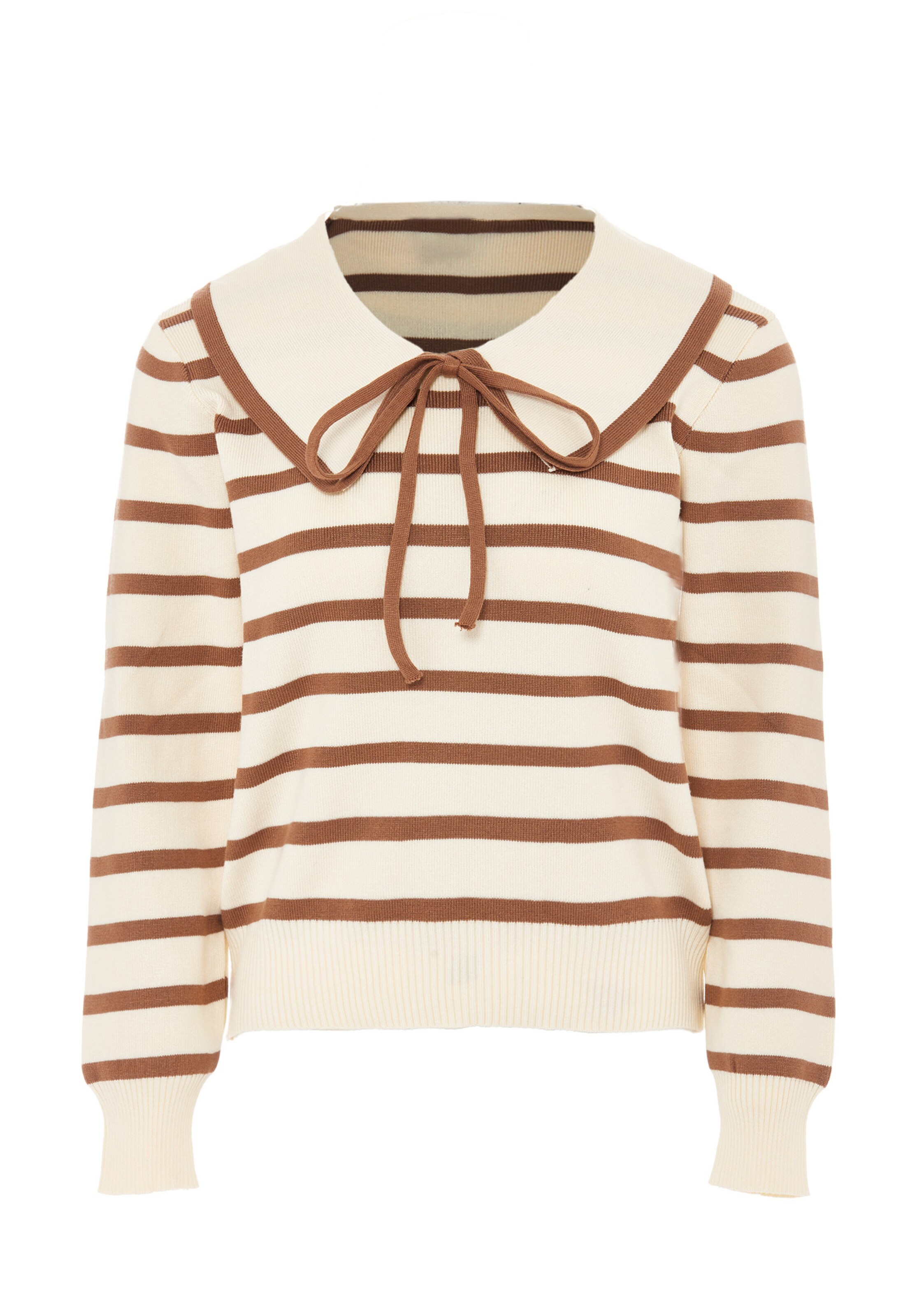 NAEMI Trui in Wit: voorkant