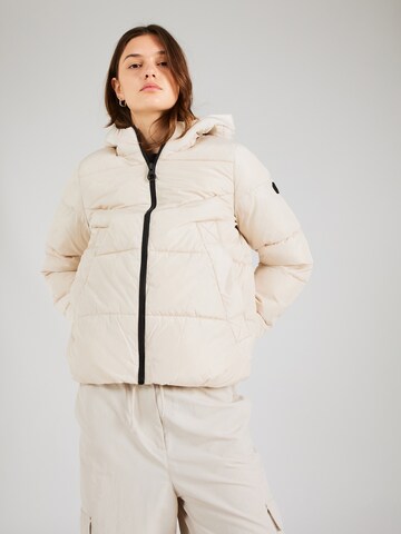 Veste mi-saison 'ONLNew Amanda' ONLY en beige : devant