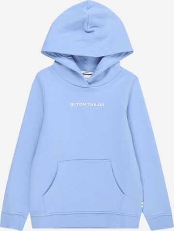 TOM TAILOR Sweatshirt in Blau: predná strana