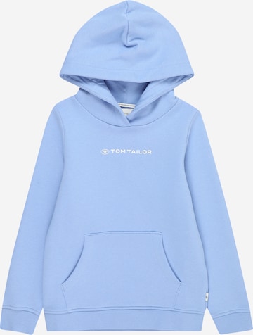 TOM TAILOR Sweatshirt in Blue: front