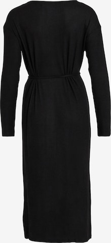 VILA فستان مُحاك 'AWARD' بلون أسود