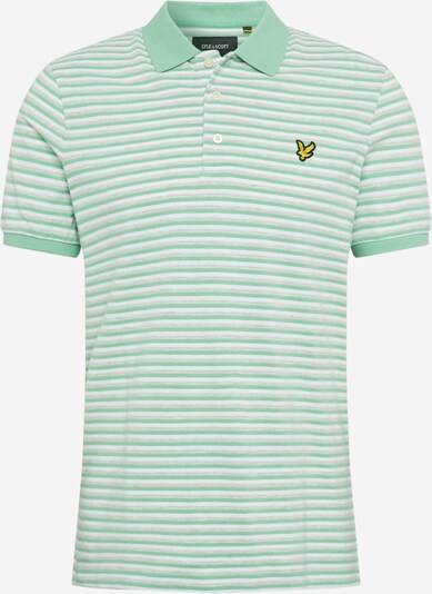 sárga / világosszürke / menta / fekete / fehér Lyle & Scott Póló 'Summer', Termék nézet
