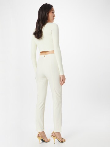 PATRIZIA PEPE Slim fit Trousers in White