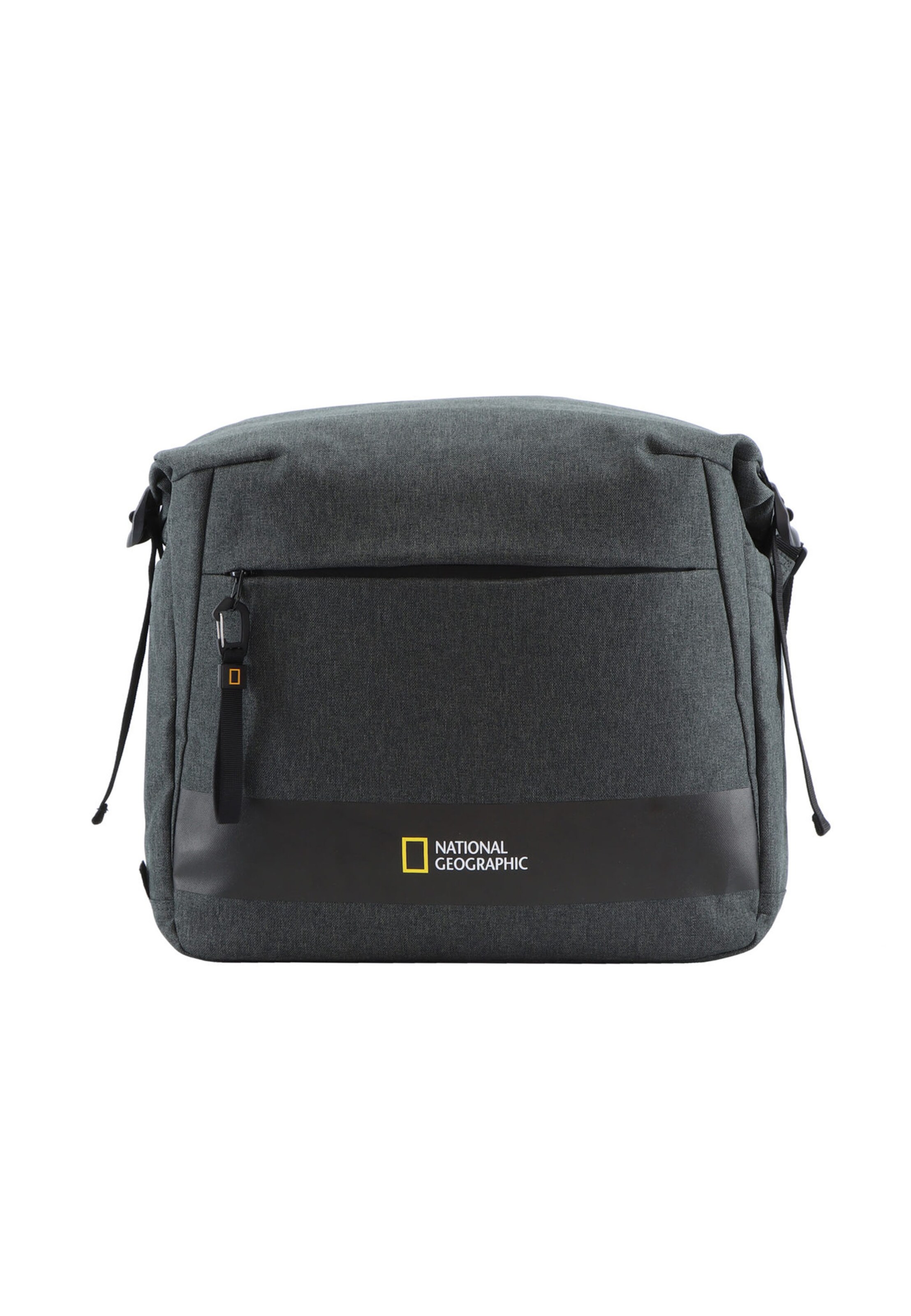 National Geographic Schultertasche in Grau: Vorderseite