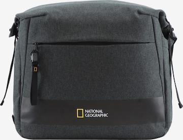 National Geographic Crossbody Bag in Grey: front