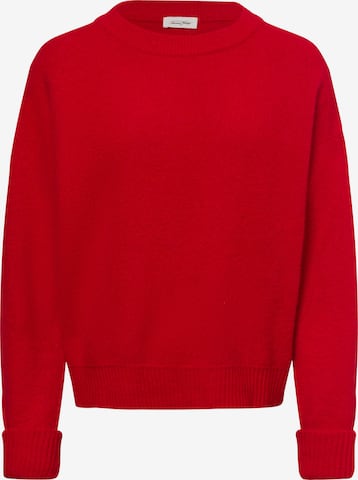 AMERICAN VINTAGE Strickpullover ' ' in Rot: Vorderseite