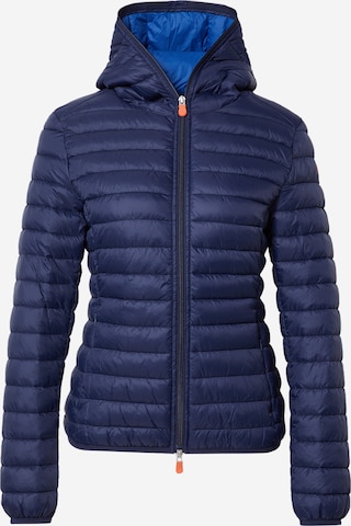 SAVE THE DUCK Between-Season Jacket 'DAISY' in Blue: front