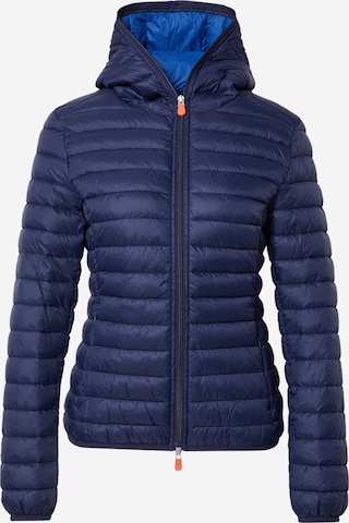 SAVE THE DUCK Between-season jacket 'DAISY' in Blue: front