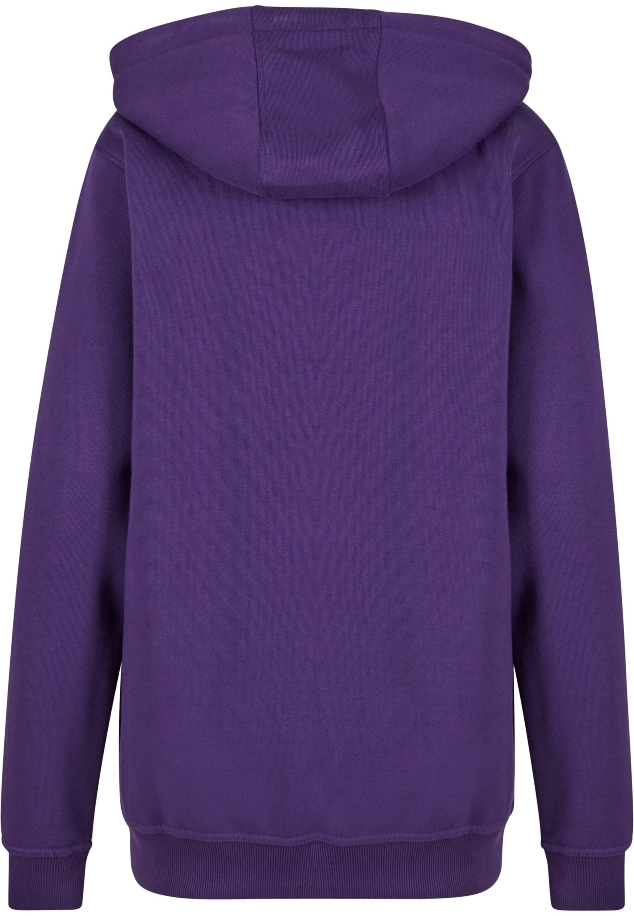DEF Sweatshirt 'Mitarbeiter' in Purple