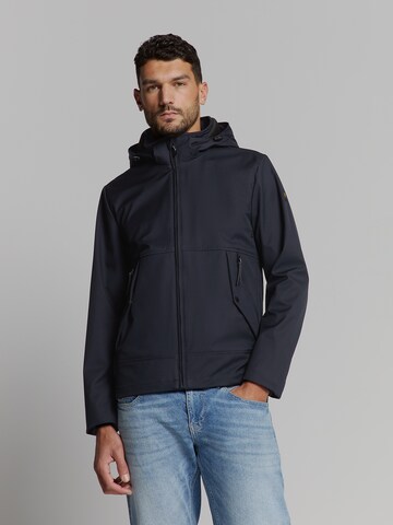 No Excess Tussenjas in Blauw: voorkant