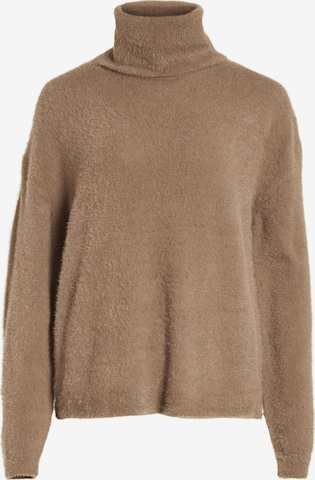 VILA Sweater in Brown: front