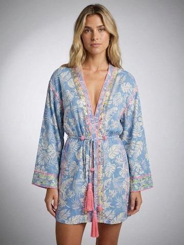 Miss June - Vestido 'Robe Courte Milos' en azul: frente