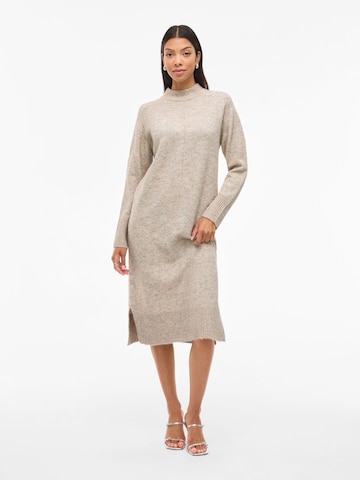 VILA Gebreide jurk 'VIJAKIA' in Beige