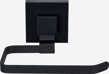 Wenko Toilettenpapierhalter 'Quadro' in Schwarz: Vorderseite