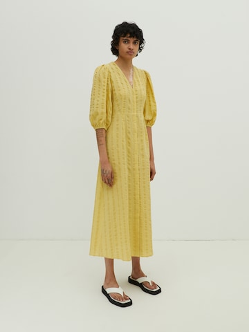 EDITED Shirt Dress 'Elena' in Yellow