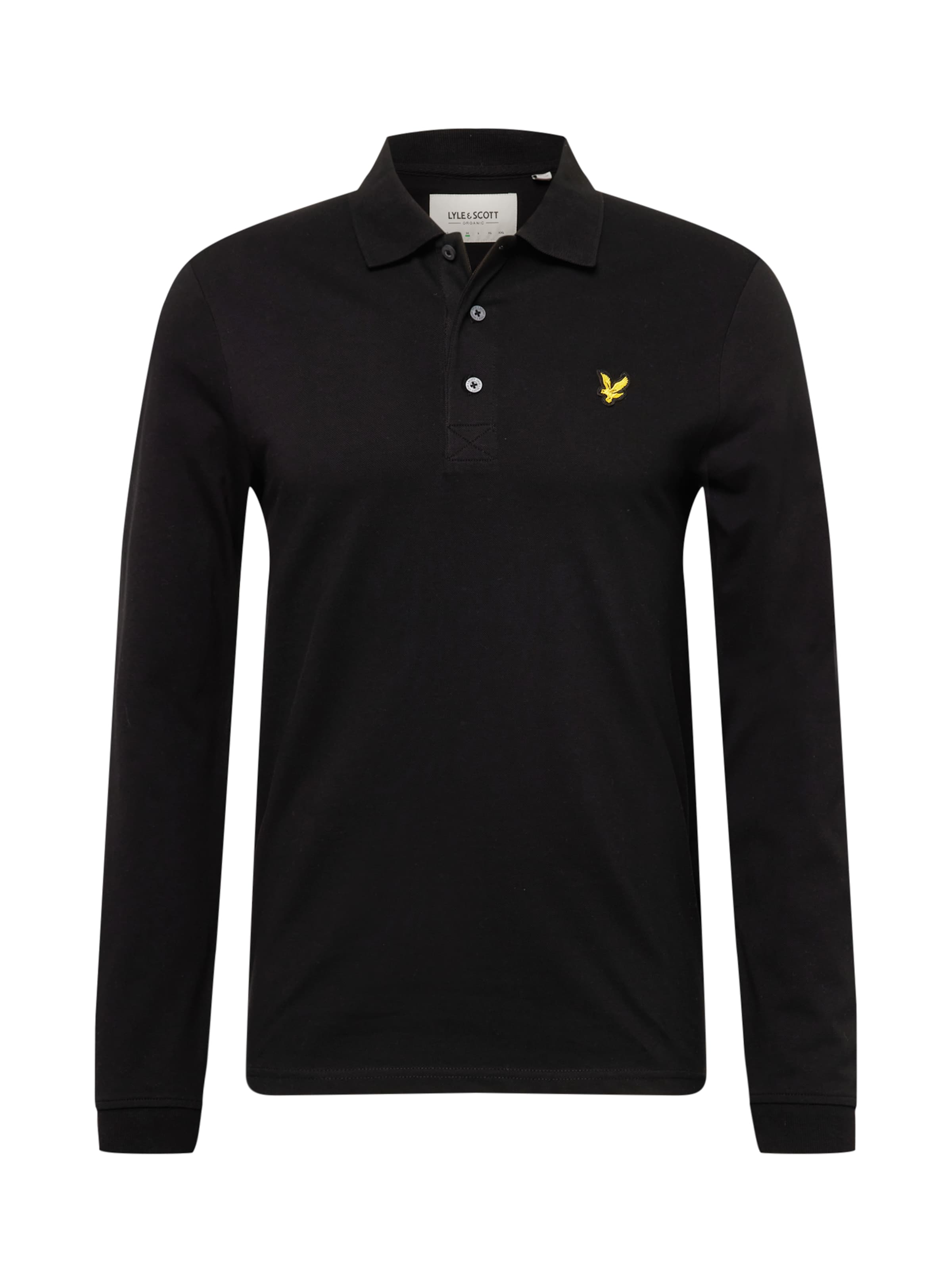 Lyle & Scott Shirt in Zwart: voorkant