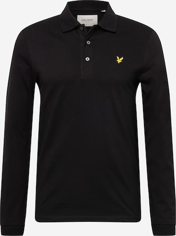 Lyle & Scott Μπλουζάκι σε μαύρο: μπροστά