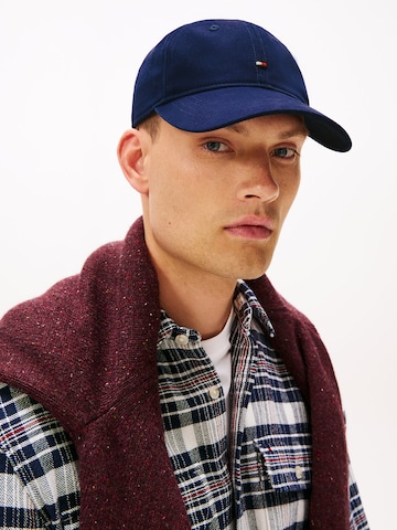 TOMMY HILFIGER Cap '85' in Blue: front